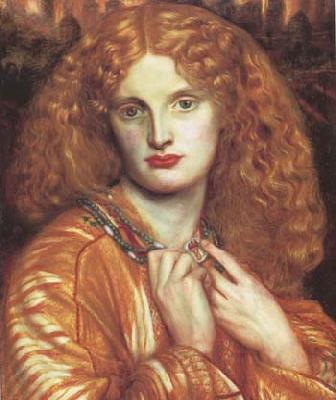 Dante Gabriel Rossetti Helen of Troy (mk28) Norge oil painting art